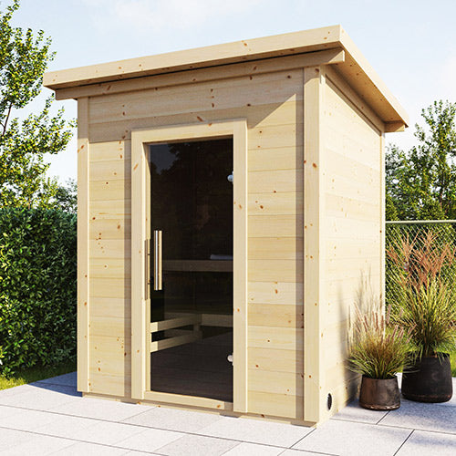 Load image into Gallery viewer, SaunaLife Garden Series 4-Person Outdoor Sauna (Model G2)
