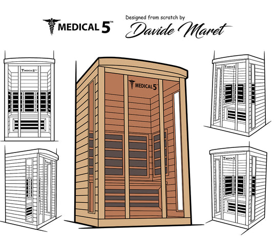 3 Person Home Infrared Sauna | Medical 5™