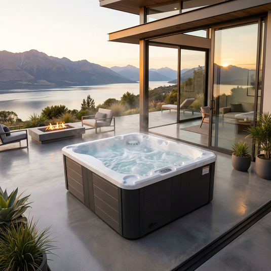 Luxury Spas Solace Series (110V) 3-Person Hot Tub Plug-n-Play