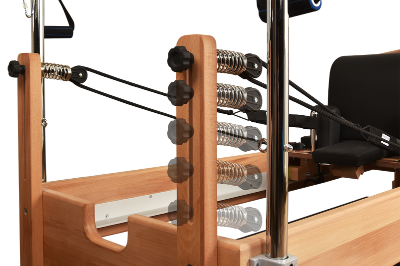 Load image into Gallery viewer, Private Pilates Premium Wood Reformer-Tower Bundle
