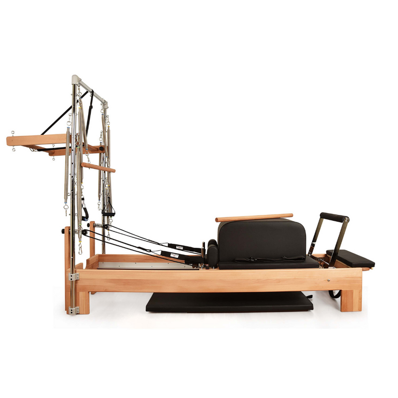 Load image into Gallery viewer, Private Pilates Premium Wood Reformer-Tower Bundle
