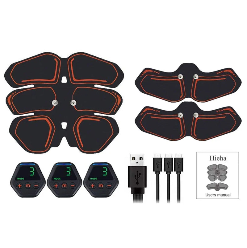 Load image into Gallery viewer, EMS Abdominal &amp; Hip Trainer Toner: USB Fitness Gear for Home Gym
