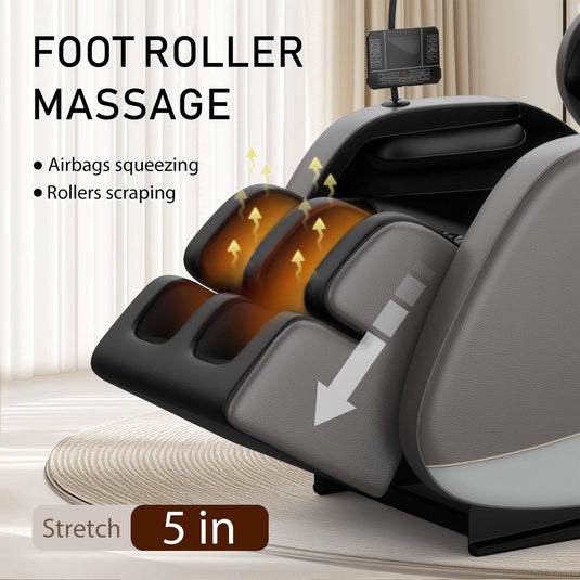 Zero Gravity Massage Recliner Chair With Bluetooth Audio