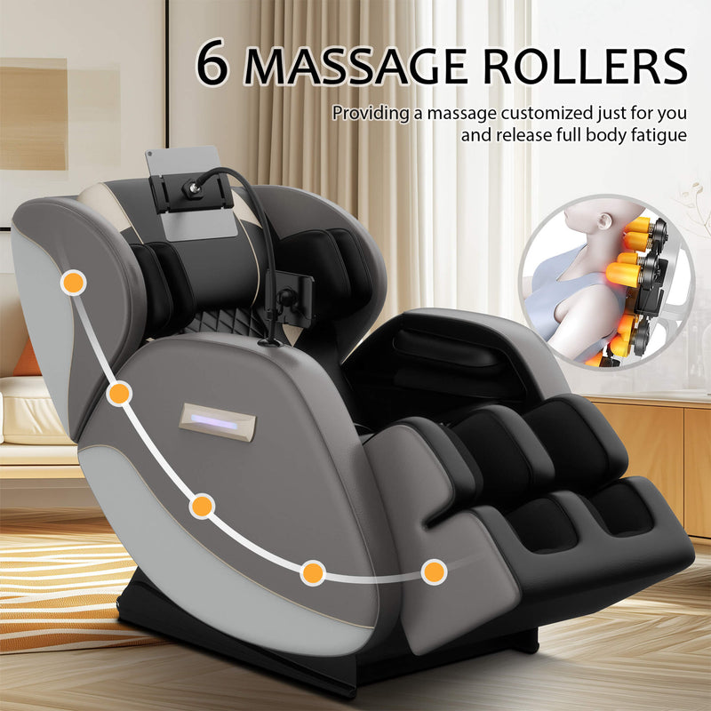 Load image into Gallery viewer, Zero Gravity Massage Recliner Chair With Bluetooth Audio
