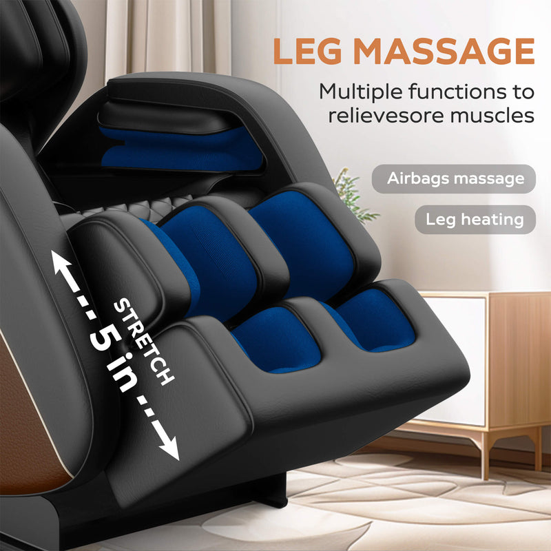 Load image into Gallery viewer, Zero Gravity Massage Chair With Six Massage Rollers
