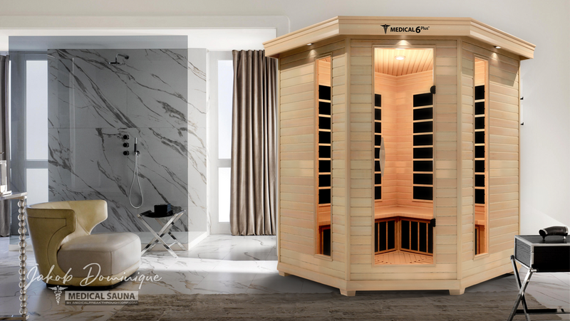 Load image into Gallery viewer, 6 Person Indoor Infrared Full Spectrum Sauna | Medical 6 Plus™
