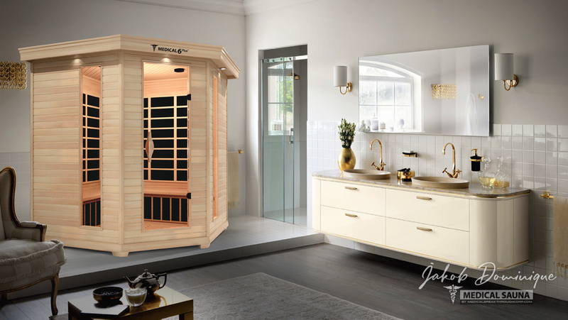 Load image into Gallery viewer, 6 Person Indoor Infrared Full Spectrum Sauna | Medical 6 Plus™
