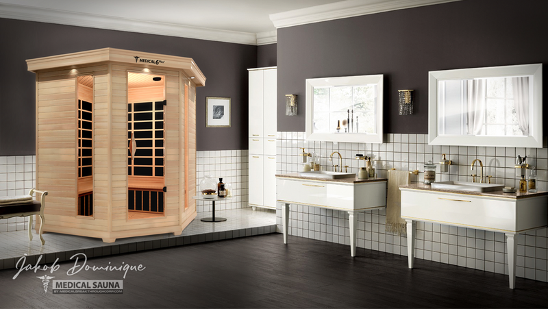 Load image into Gallery viewer, 6 Person Indoor Infrared Full Spectrum Sauna | Medical 6 Plus™
