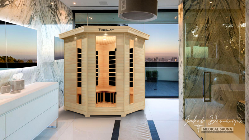 Load image into Gallery viewer, 6 Person Indoor Infrared Full Spectrum Sauna | Medical 6 Plus™
