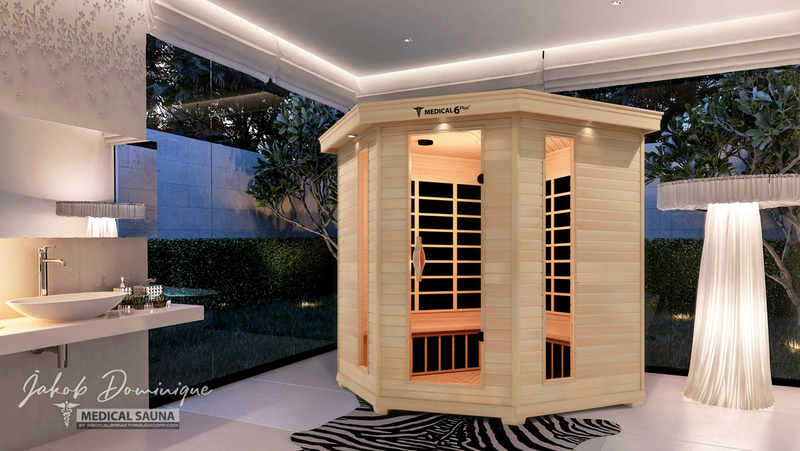 Load image into Gallery viewer, 6 Person Indoor Infrared Full Spectrum Sauna | Medical 6 Plus™
