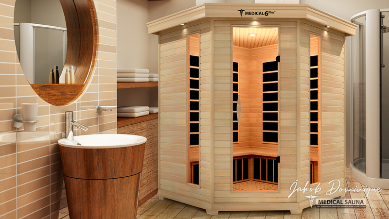 Load image into Gallery viewer, 6 Person Indoor Infrared Full Spectrum Sauna | Medical 6 Plus™
