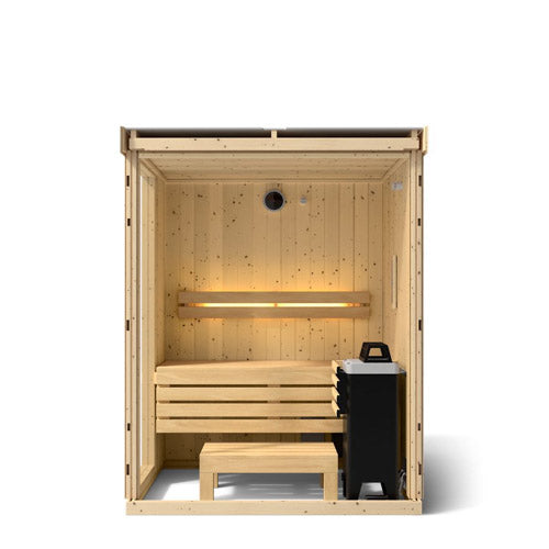 Load image into Gallery viewer, Kohler C1 5-Person Indoor Sauna - Scandinavian Spruce
