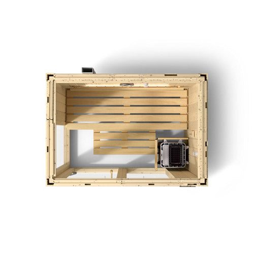 Load image into Gallery viewer, Kohler C1 5-Person Indoor Sauna - Scandinavian Spruce

