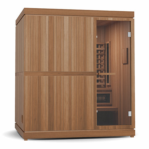 Load image into Gallery viewer, Finnmark FD-5 Trinity XL Infrared &amp; Steam Sauna Combo
