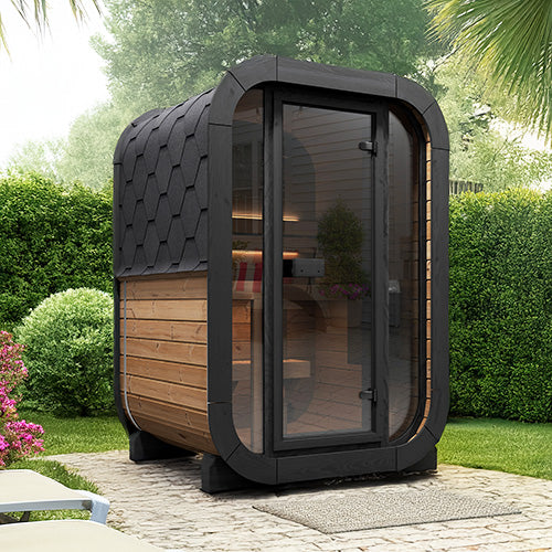 Load image into Gallery viewer, SaunaLife Cube Series 2-Person Outdoor Sauna (Model CL3G)

