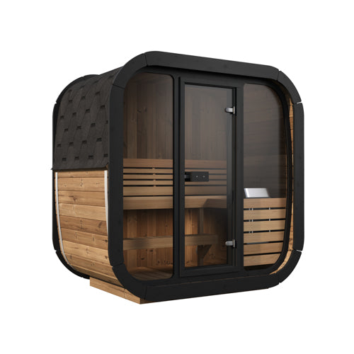 SaunaLife Cube Series 3-Person Outdoor Sauna (Model CL4G)