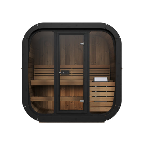 Load image into Gallery viewer, SaunaLife Cube Series 3-Person Outdoor Sauna (Model CL4G)
