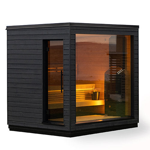 Load image into Gallery viewer, SaunaLife Model G6 Pre-Assembled 5-Person Outdoor Home Sauna
