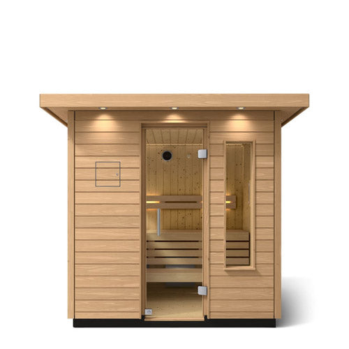Kohler C2 6-Person Outdoor Sauna - Douglas Fir