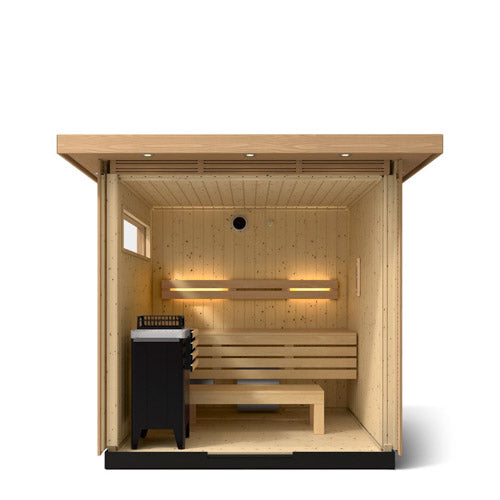 Kohler C2 6-Person Outdoor Sauna - Douglas Fir