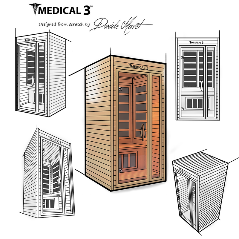 Load image into Gallery viewer, Personal Home Infrared Full Spectrum Sauna | Medical 3™
