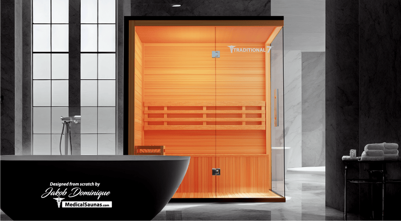 Load image into Gallery viewer, 3 Person Home Steam Sauna | Traditional 7™
