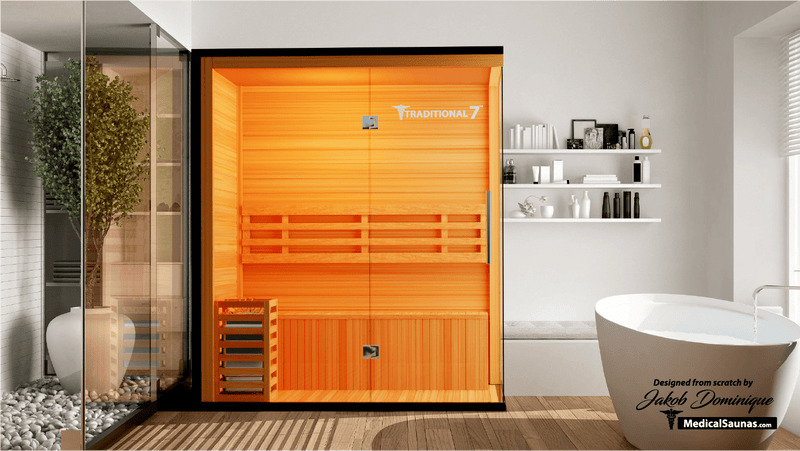 Load image into Gallery viewer, 3 Person Home Steam Sauna | Traditional 7™
