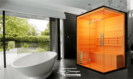 3 Person Home Steam Sauna | Traditional 7™