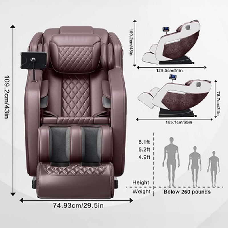 Load image into Gallery viewer, Premium Zero Gravity Full Body Massage Chair With Smart Display
