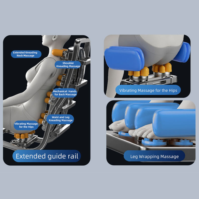 Load image into Gallery viewer, Premium Zero Gravity Full Body Massage Chair With Smart Display
